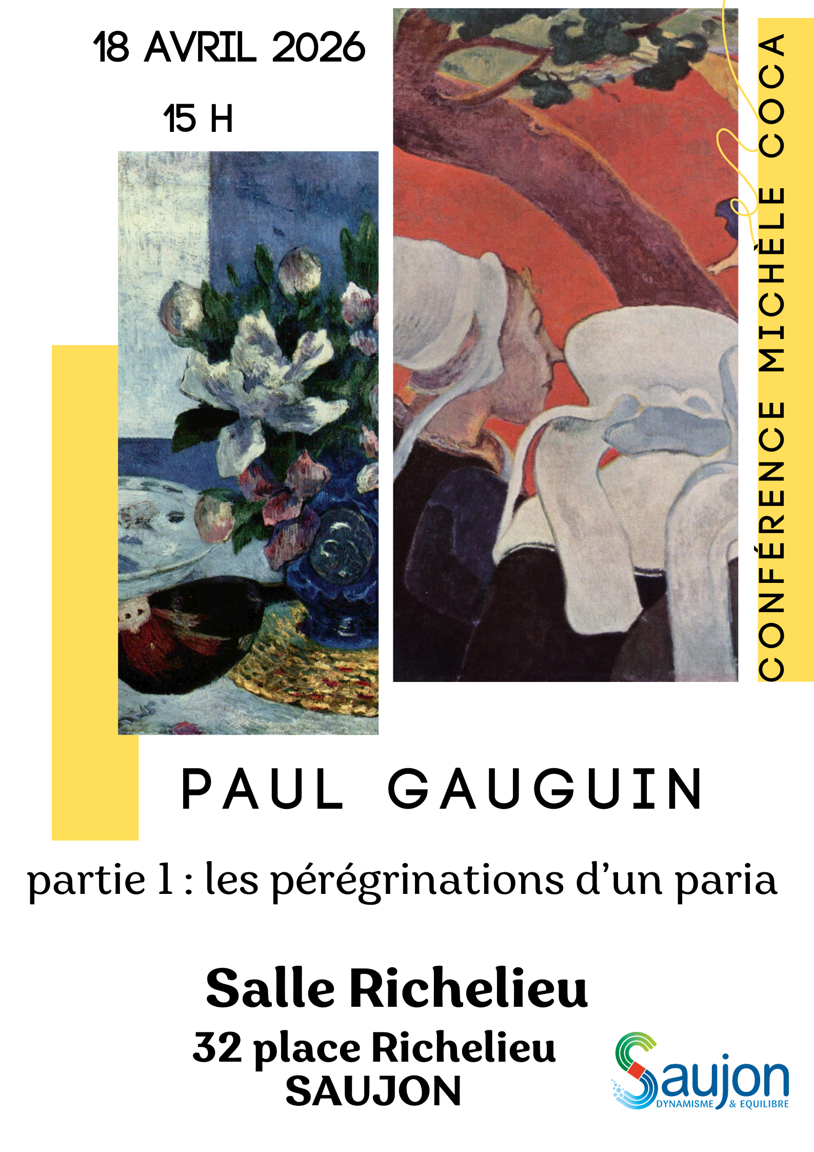 Conférence sur Paul Gauguin - partie 1