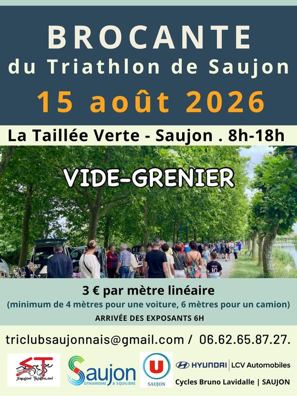 Brocante - Triathlon Club Saujon
