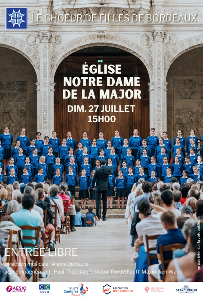 Concert Chœur de filles de Bordeaux