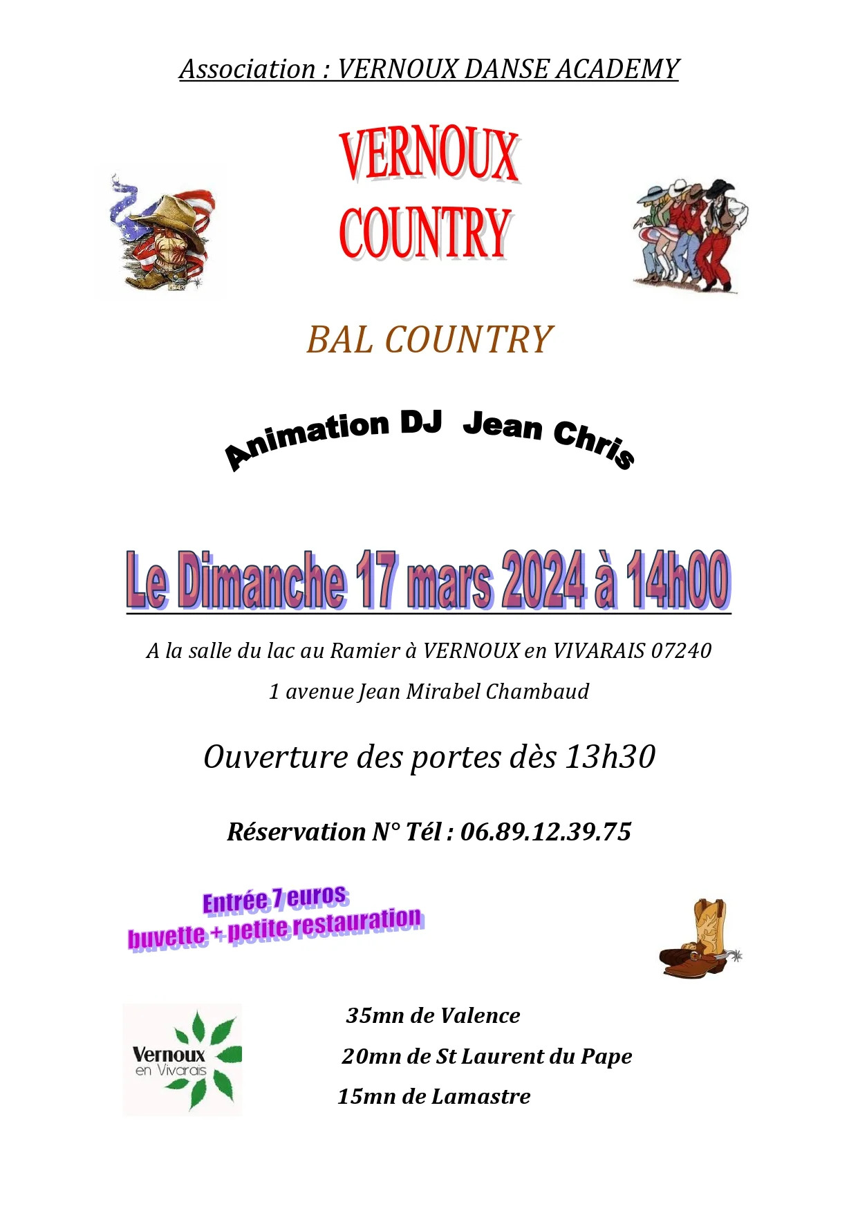 Alle leuke evenementen! : Bal country
