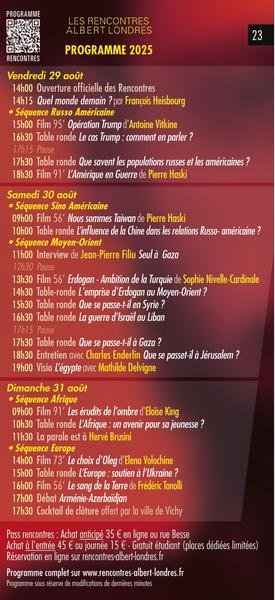 Les Rencontres Albert Londres