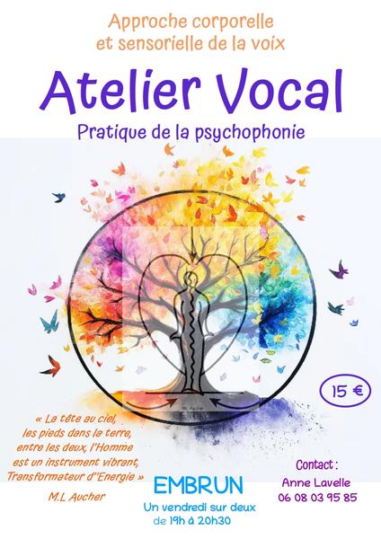Atelier vocal - Psychophonie