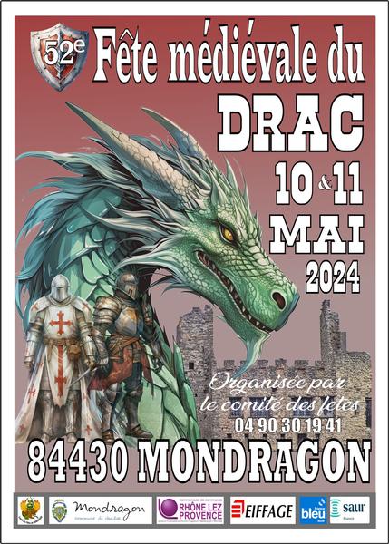 Fête médiévale du DRAC - Mondragon