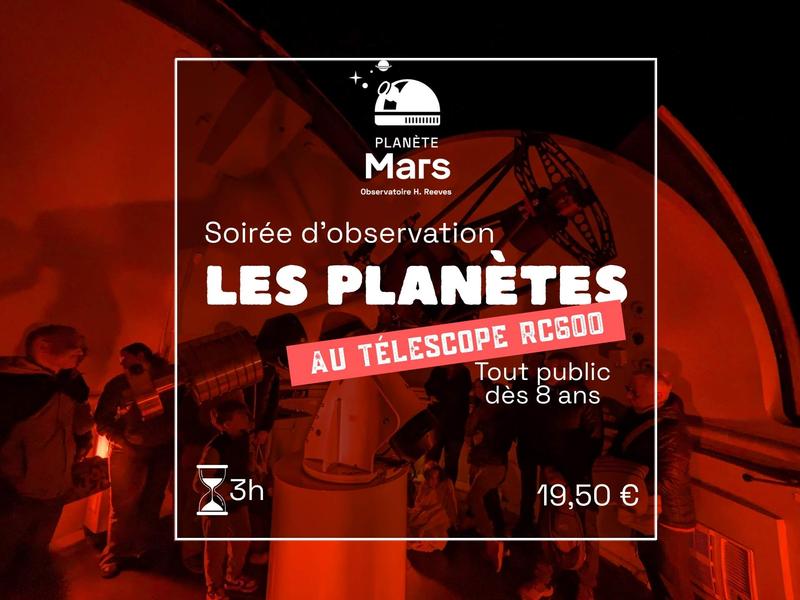 Les planètes au télescope RC600