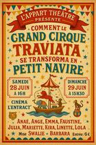 Comment le grand cirque Traviata se transforma en petit navire - Théâtre_Boën-sur-Lignon