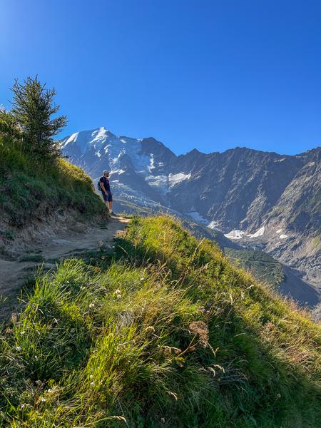 Le Mont Lachat depuis Bellevue