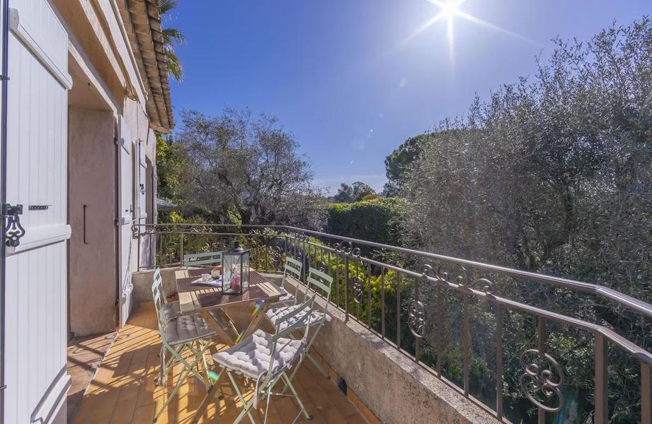 Gîte "Chez Nino et Nunzia"-Terrasse-Vence-Gîtes de France Alpes-Maritimes