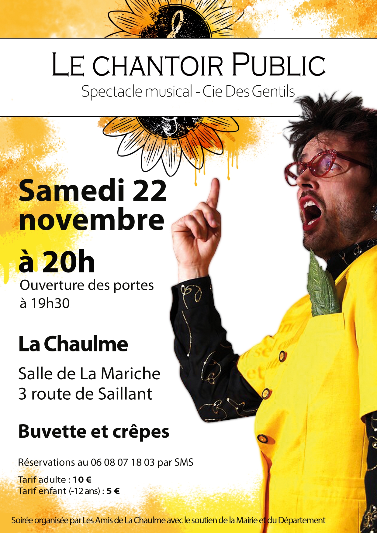 Spectacle musical « Le chantoir public » // La Chaulme