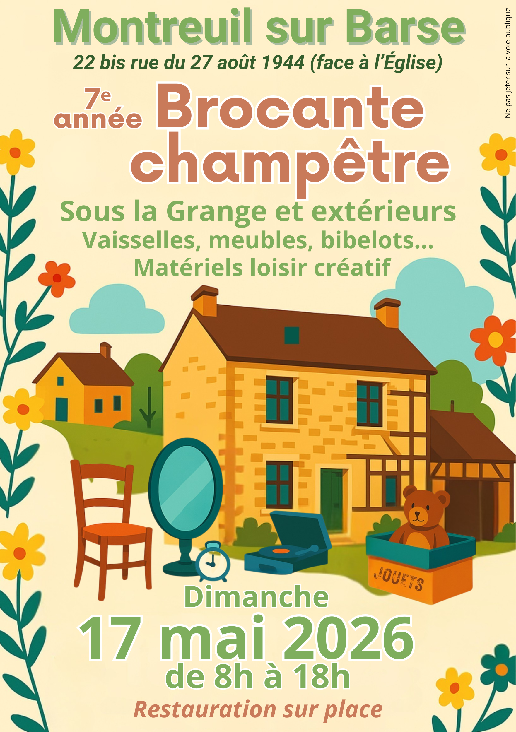 Brocante Champêtre — visuel événement