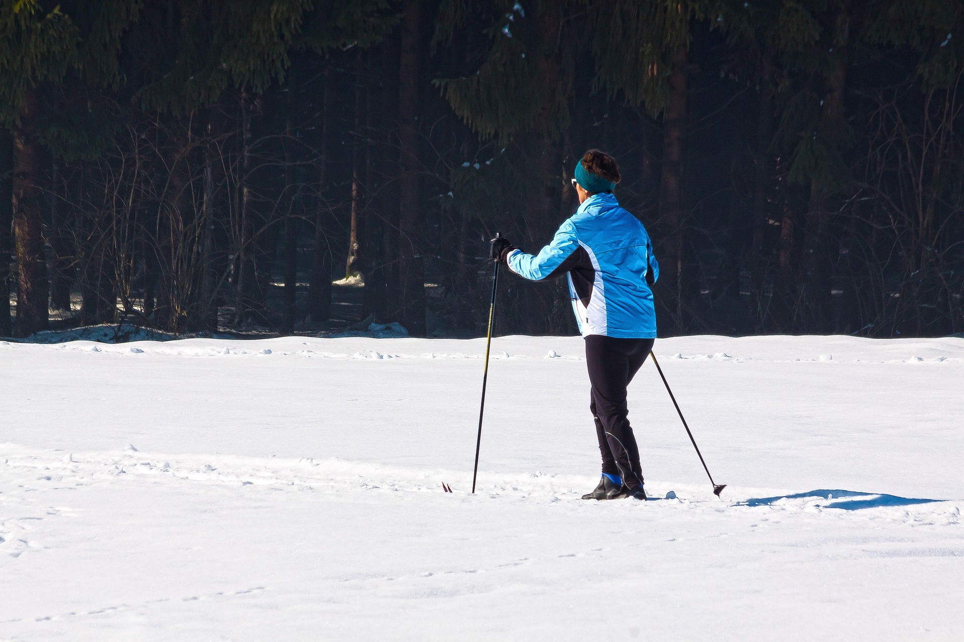 Parcours ski nordique famille belvédère_Rencurel