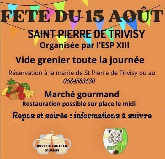 Vide grenier de la Fête du 15 août