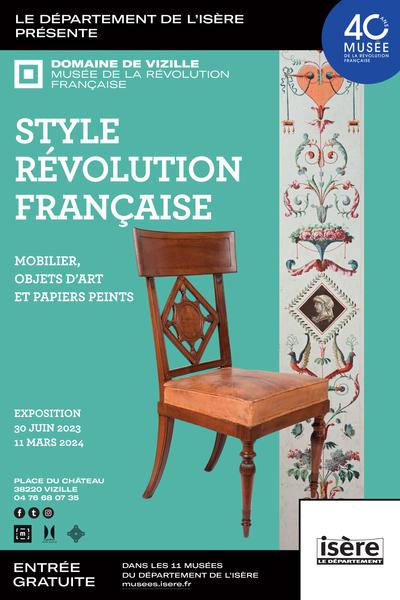 Exposition "Style Révolution française. Mobilier, objets d’art et papiers peints"