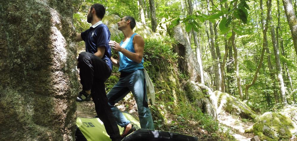 Escalade avec Vertical Sensation_Yzeron