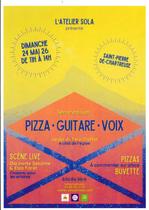 L'atelier SOLA présente : pizza-guitare-voix : 3ème édition_Saint-Pierre-de-Cha…