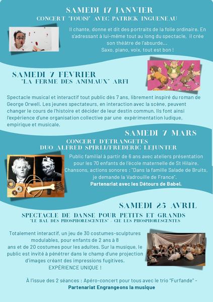 Spectacle de danse pour petits et grands à Saint-Hilaire-de-Brens