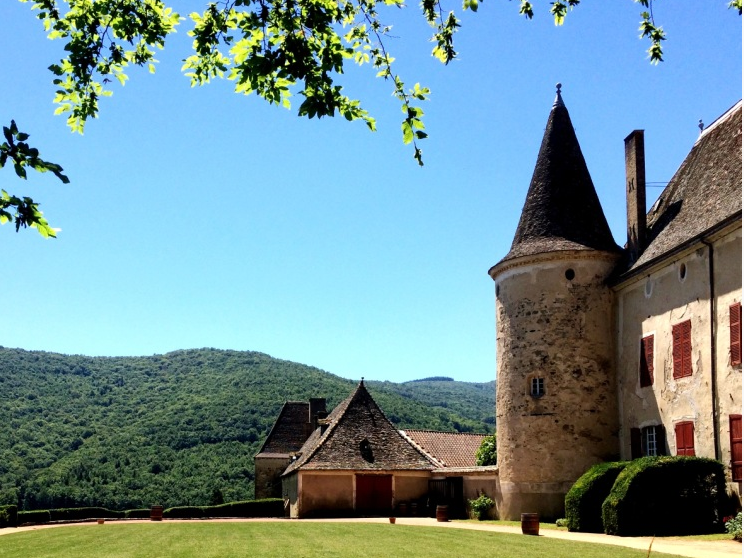 Château de Varennes - La terrasse