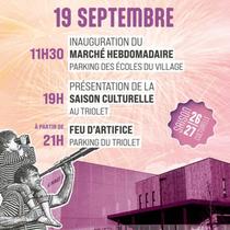 Affiche_Journée d'inauguration à la salle de spectacle Le Triolet_Tignieu-Jamey…