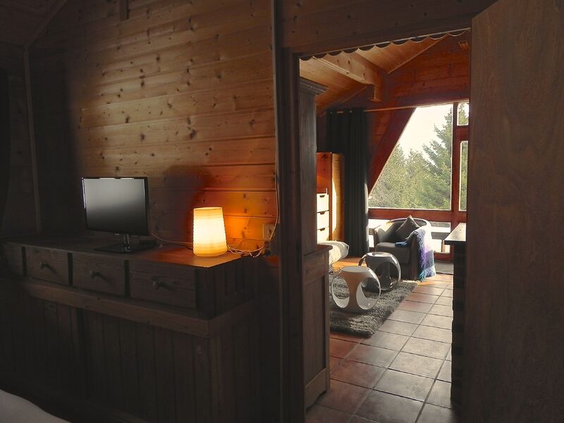 Le salon depuis la chambre