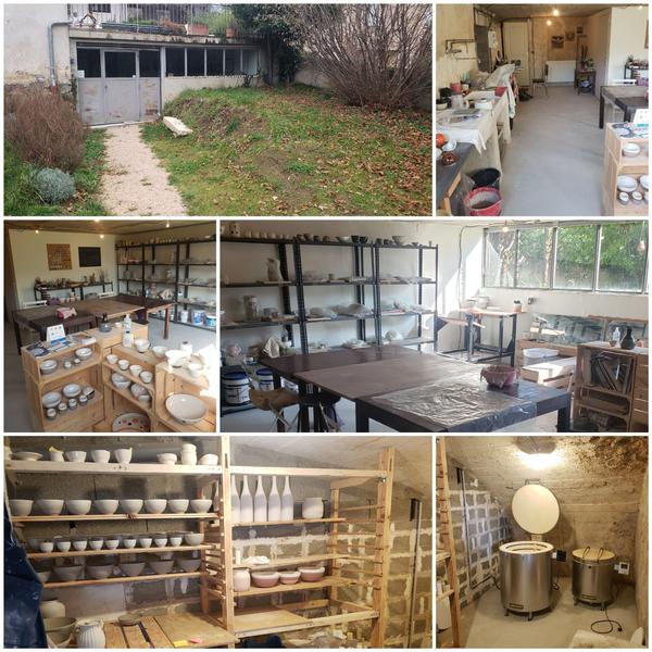 Vues de l'atelier Sy