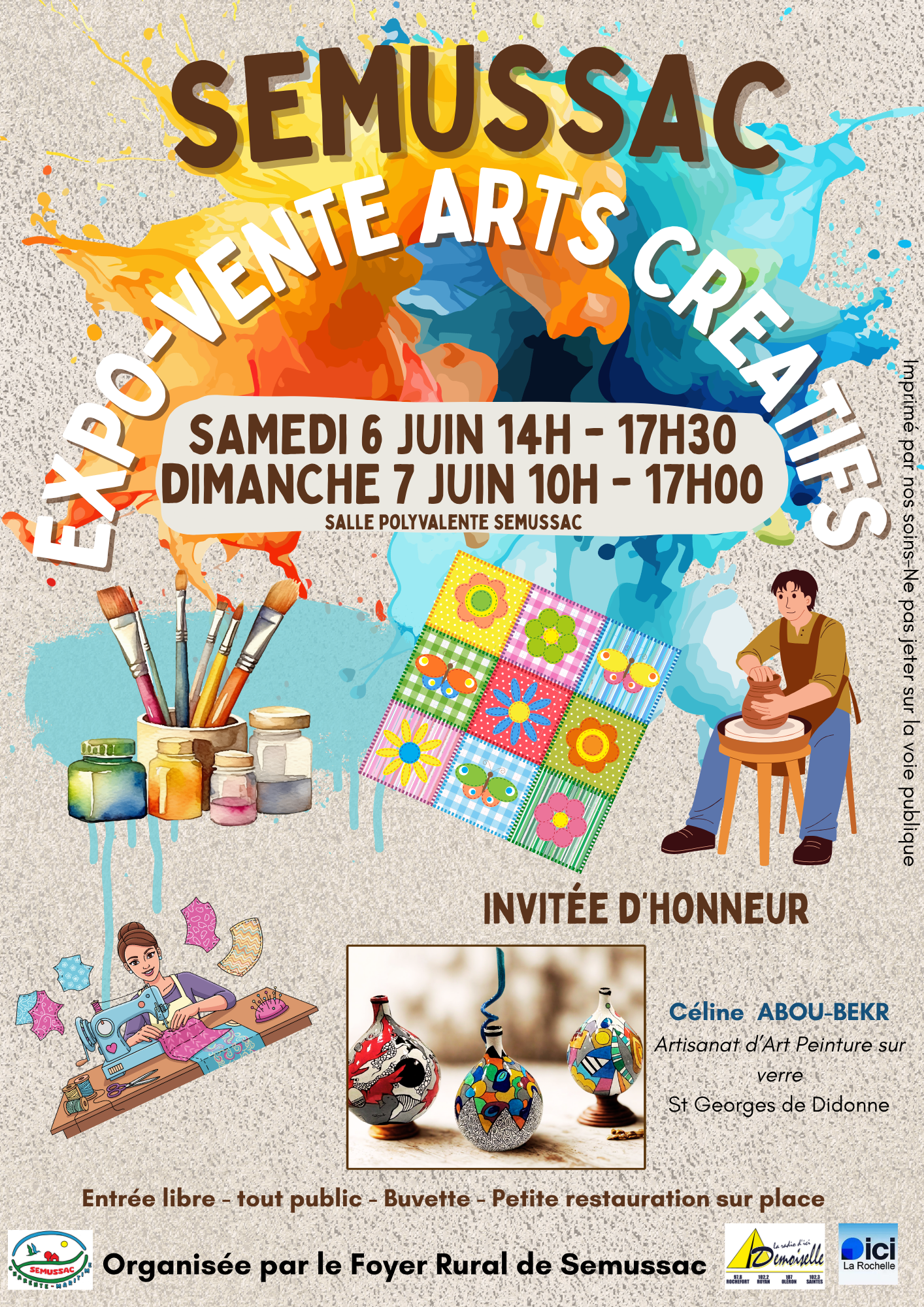 Expo-vente arts créatifs