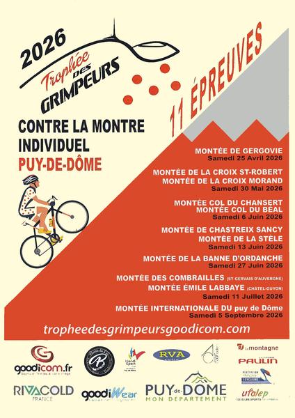 Trophée des Grimpeurs : Arrivée de la Montée la Sancy Ouest
