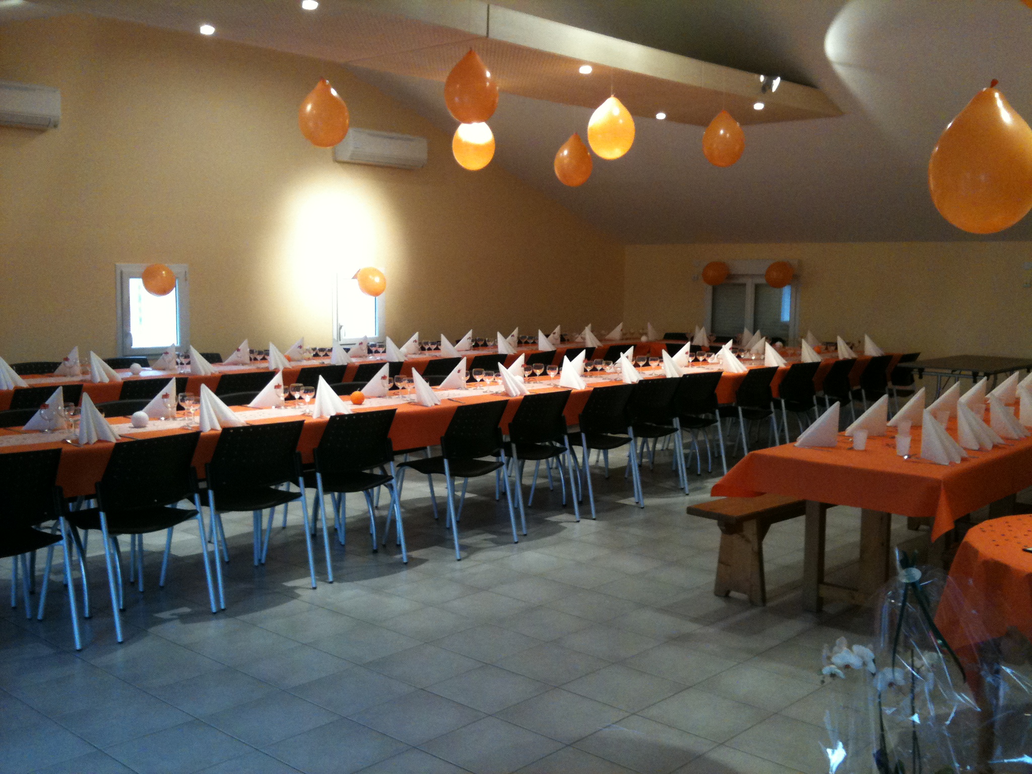 réception anniversaire