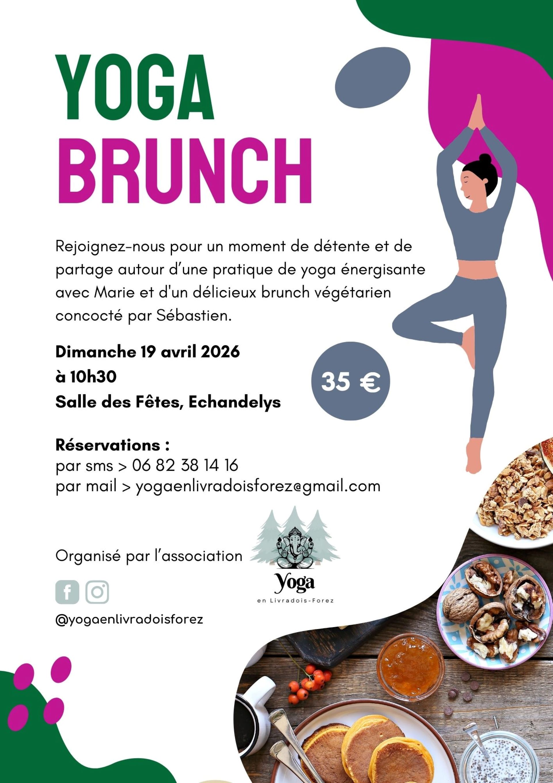 Yoga brunch // Échandelys