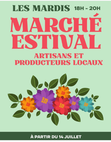 Marché Estival - Artisans et producteurs locaux
