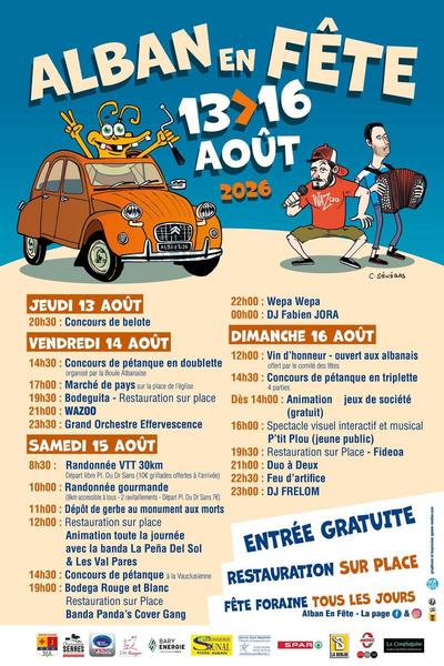 Alban en fête !