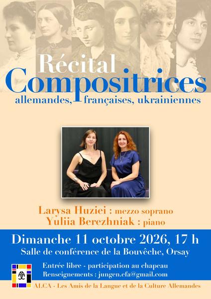 Affiche ru00e9cital Compositrices
