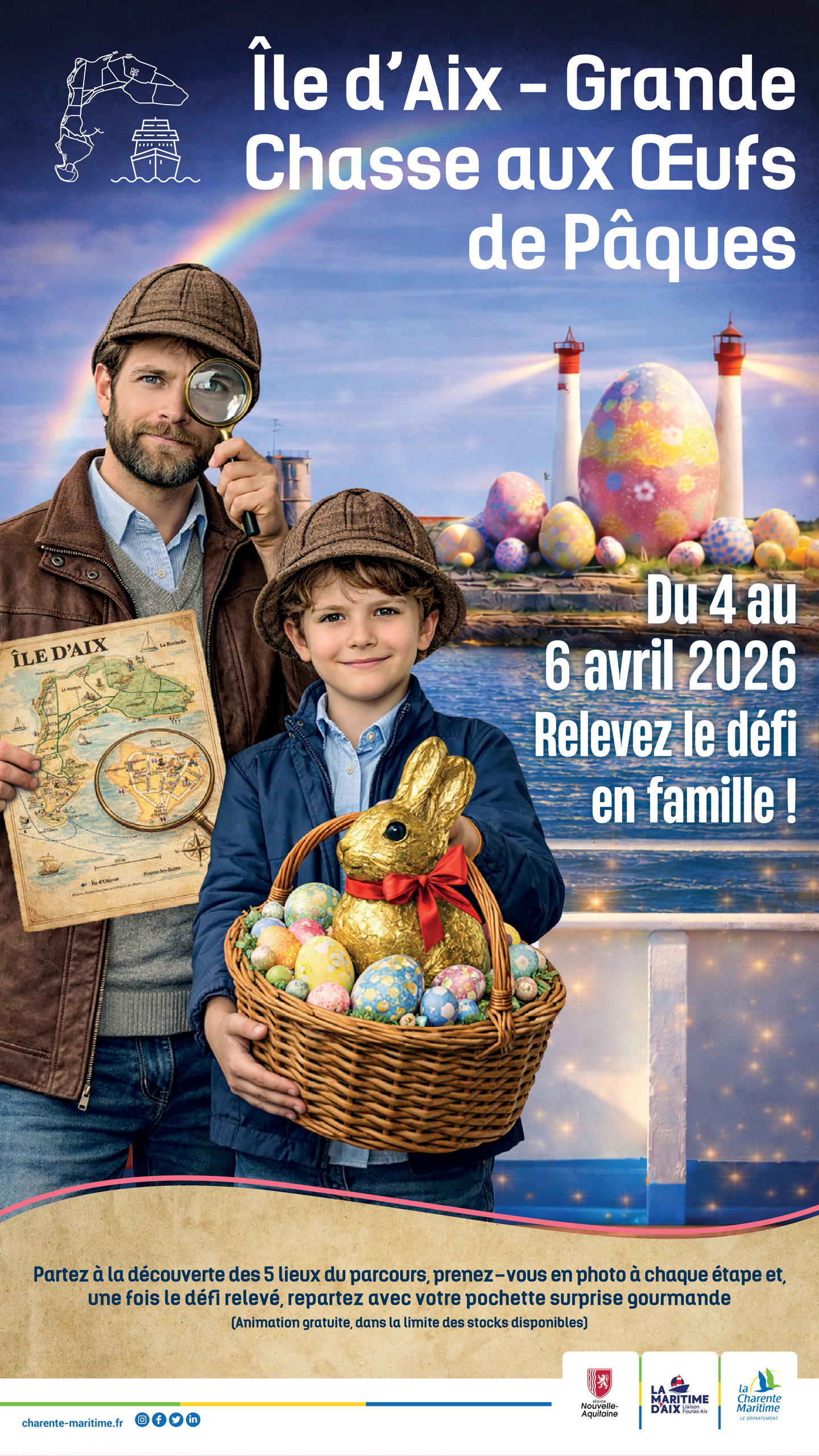 Parcours photo de Pâques sur l'Île d'Aix