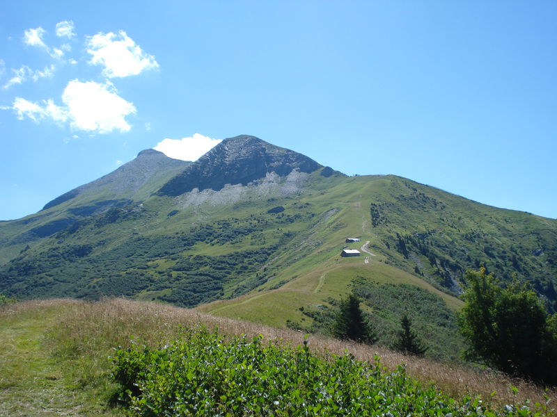 Mont Joly depuis l'arête du Vanay