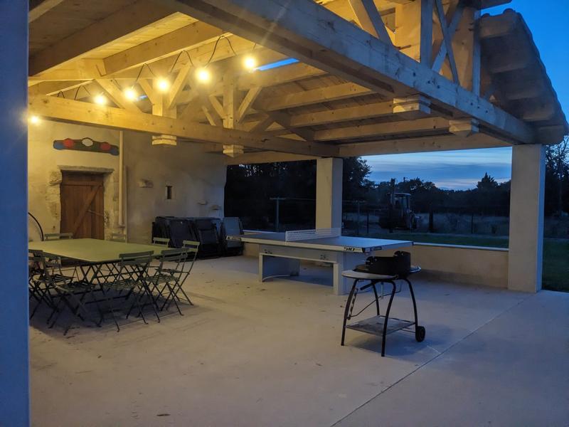 Terrasse couverte