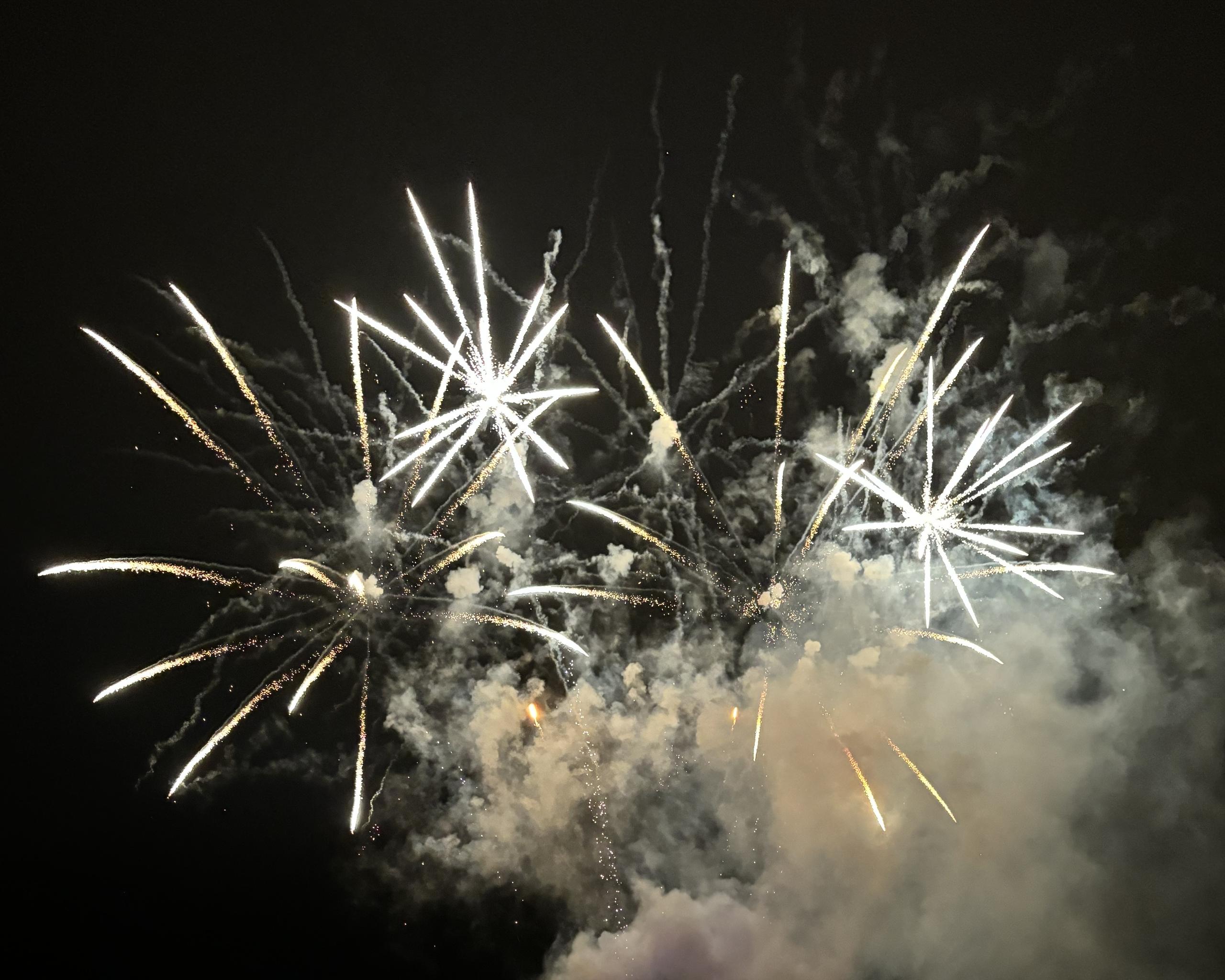 Soirée et feu d'artifice