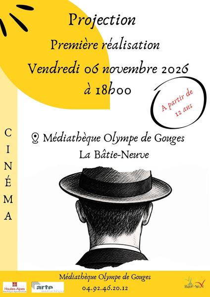 Projection à la médiathèque - Cycle première réalisation
