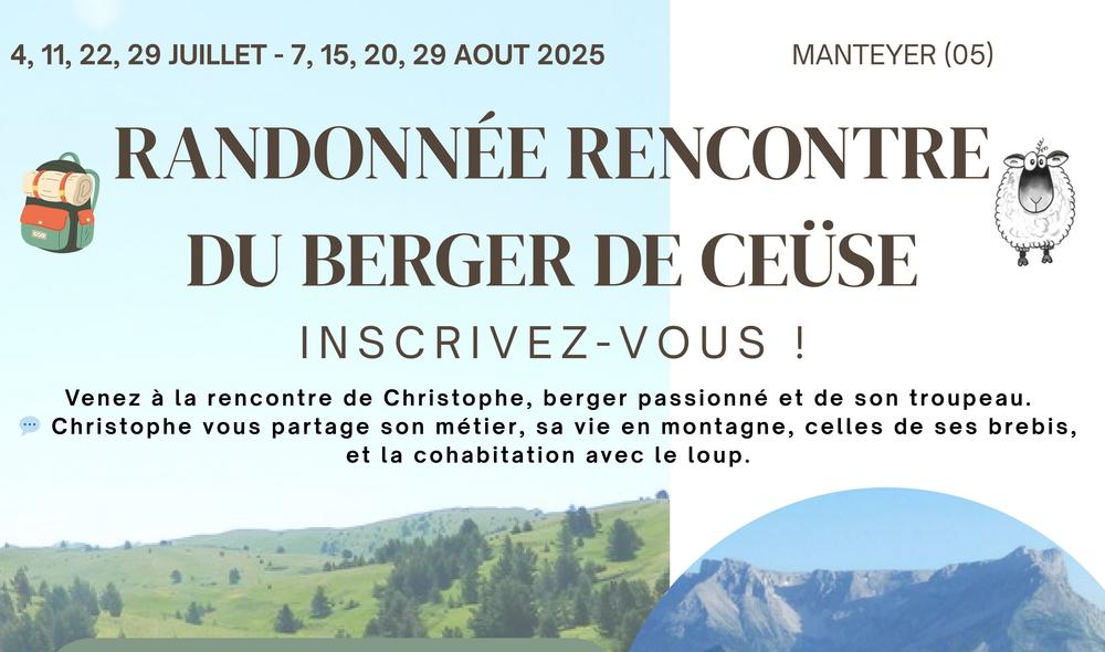 Randonnée Rencontre du Berger de Céüse_Manteyer