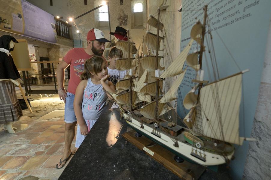 Visite du musée des Mariniers_Serrières