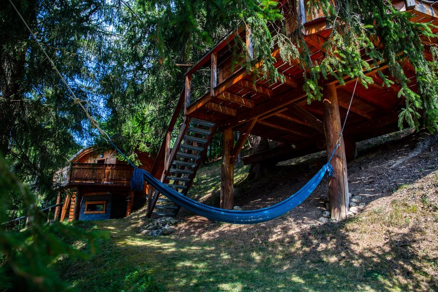 vue chalet et cabane