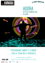 Spectacle Adora - Fête des lumières_Pélussin