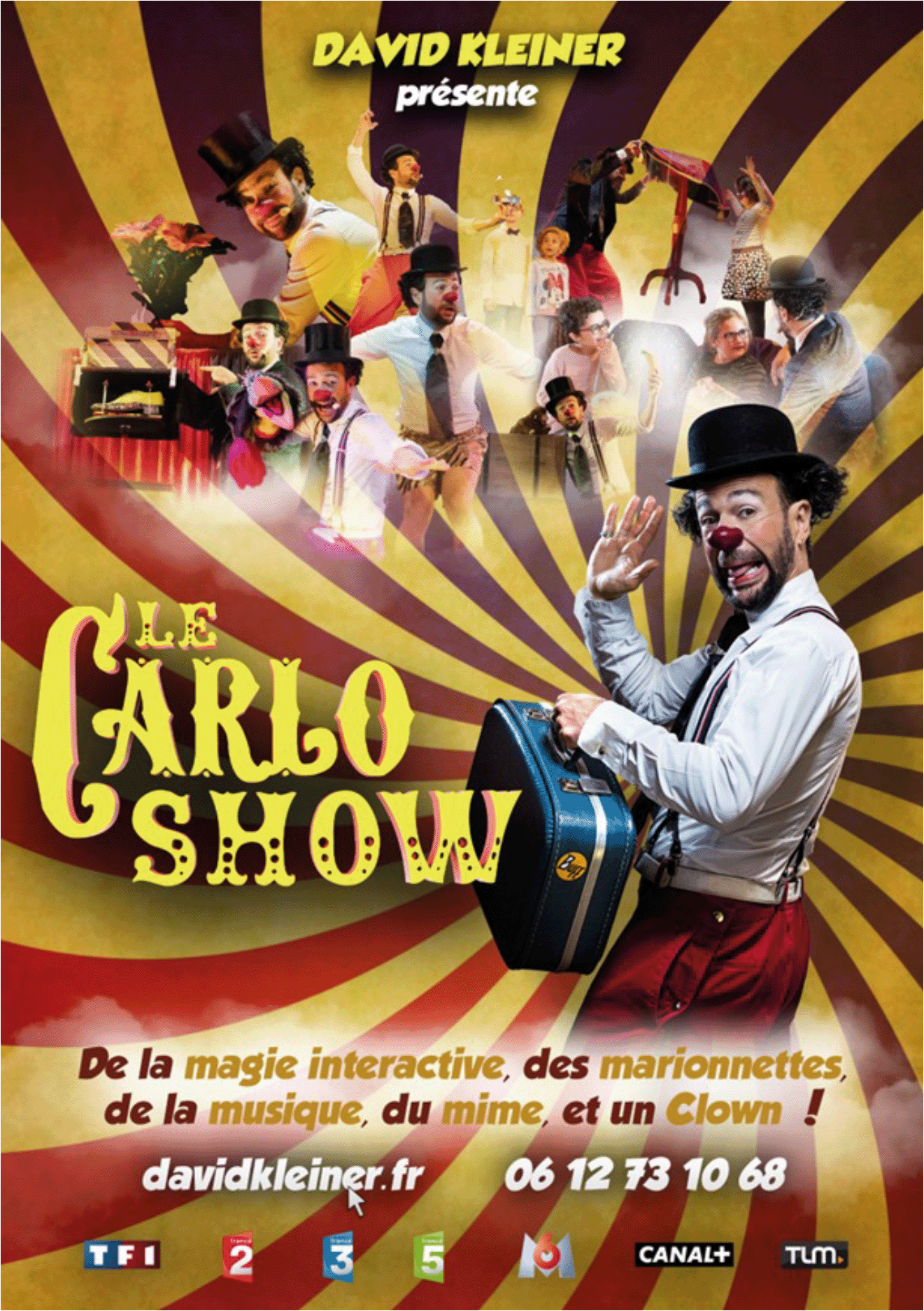 Spectacle familial : Le Carlo Show Saint Barthélémy- Festival National des Humoristes