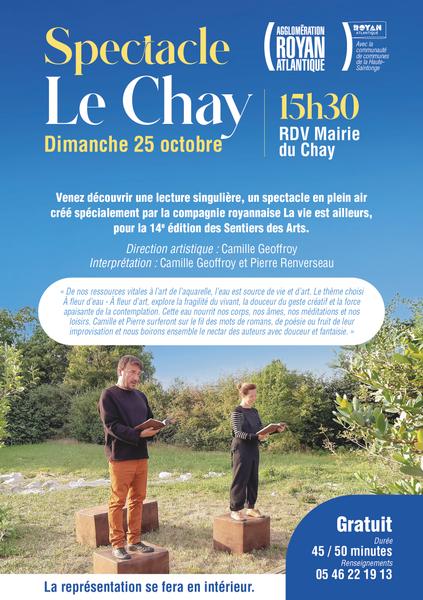Spectacle lecture - Les Sentiers des Arts
