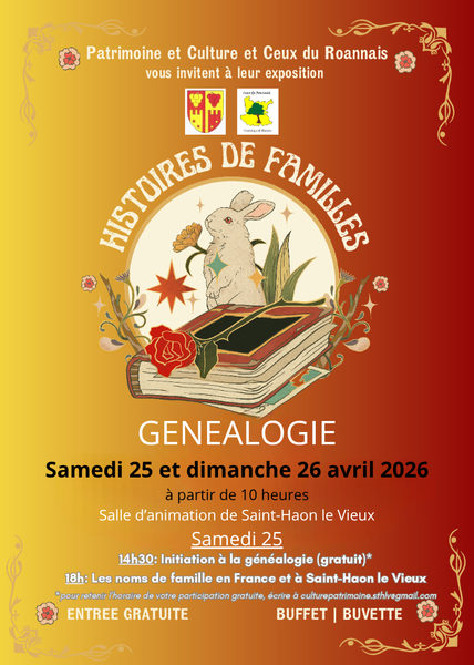 Histoires de familles : généalogie_Saint-Haon-le-Vieux