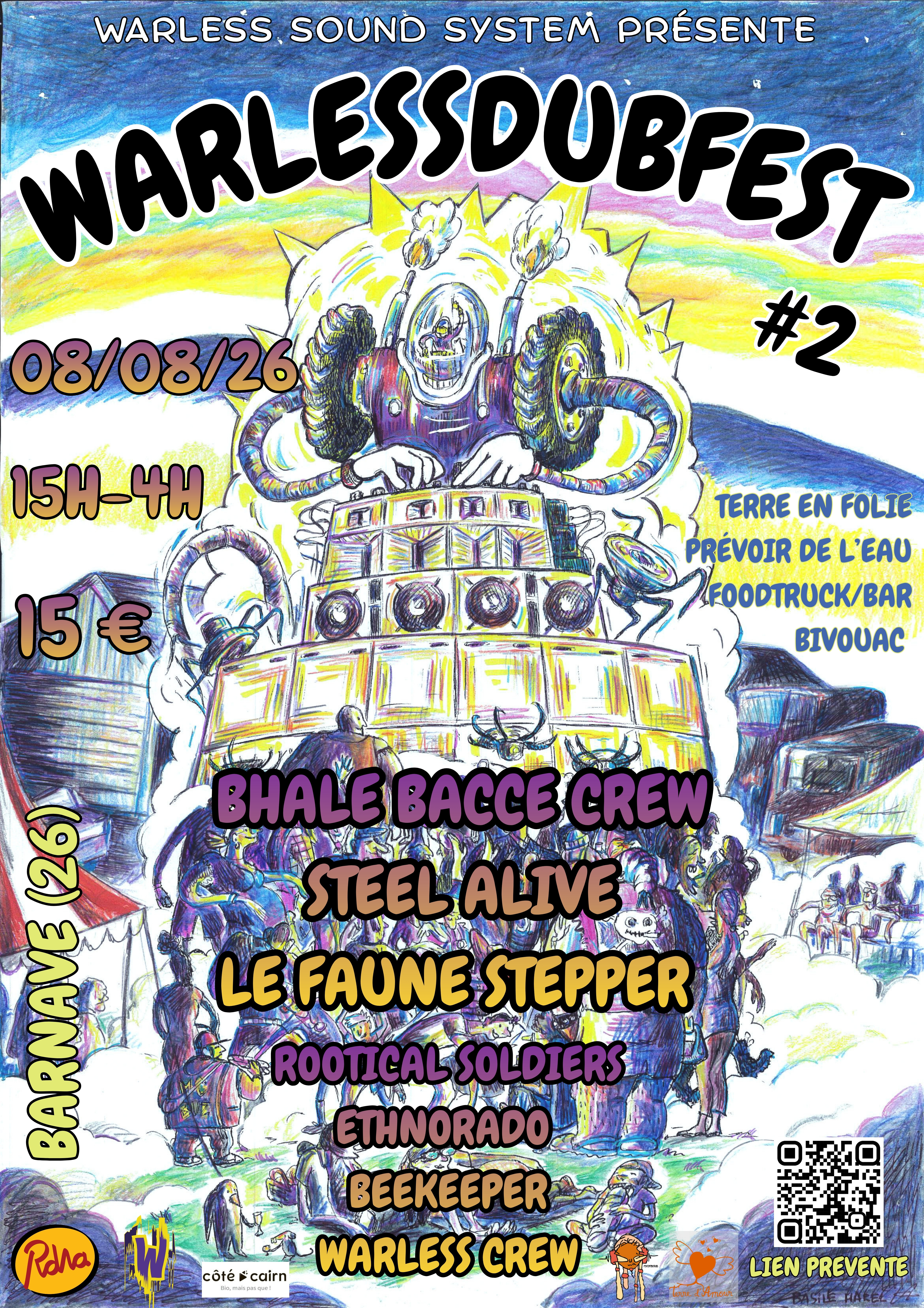 WARLESSDUBFEST - FESTIVAL SOUND SYSTEM - BARNAVE