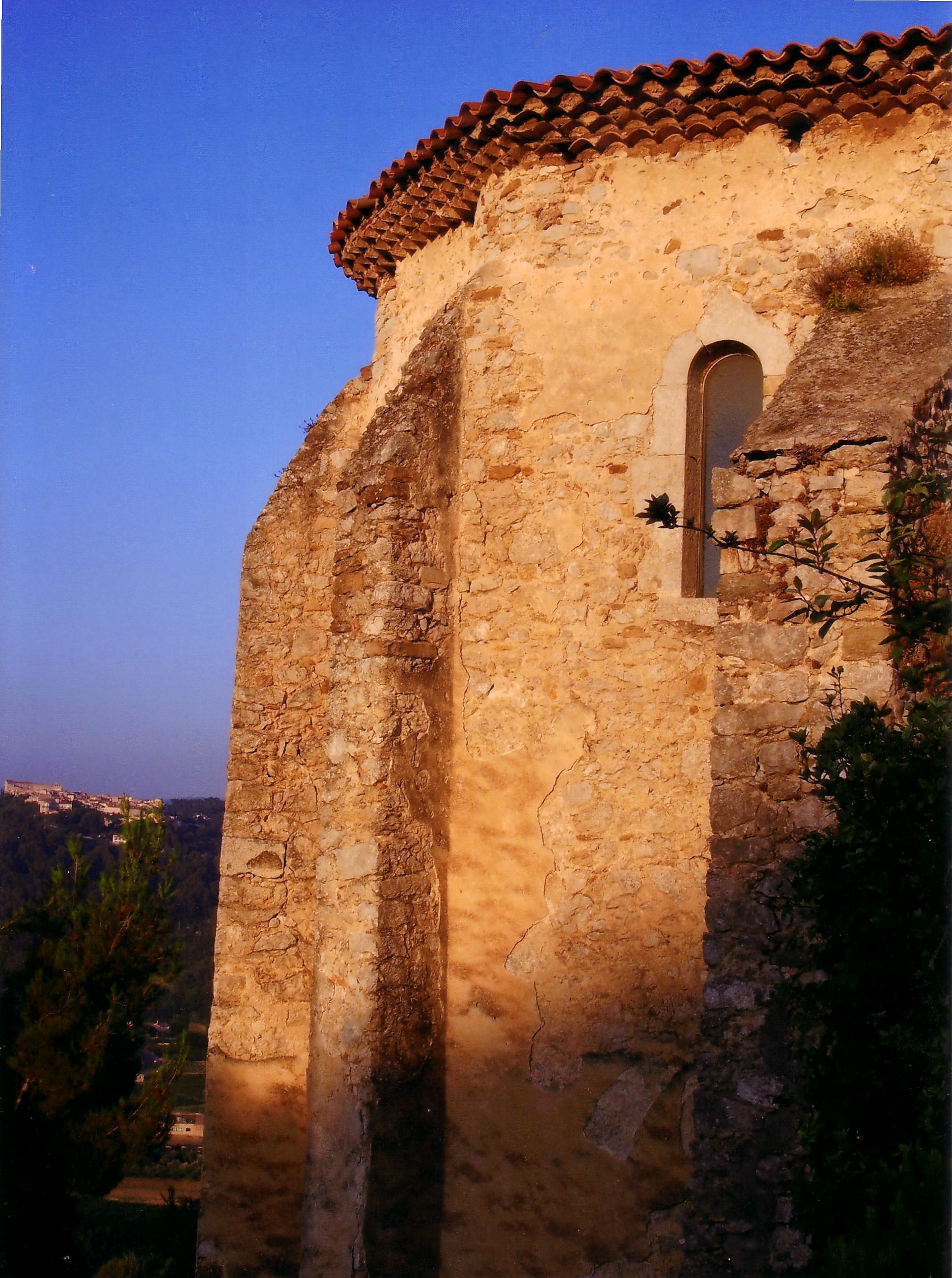 Chapelle Sainte Madeleine coucher de soleil