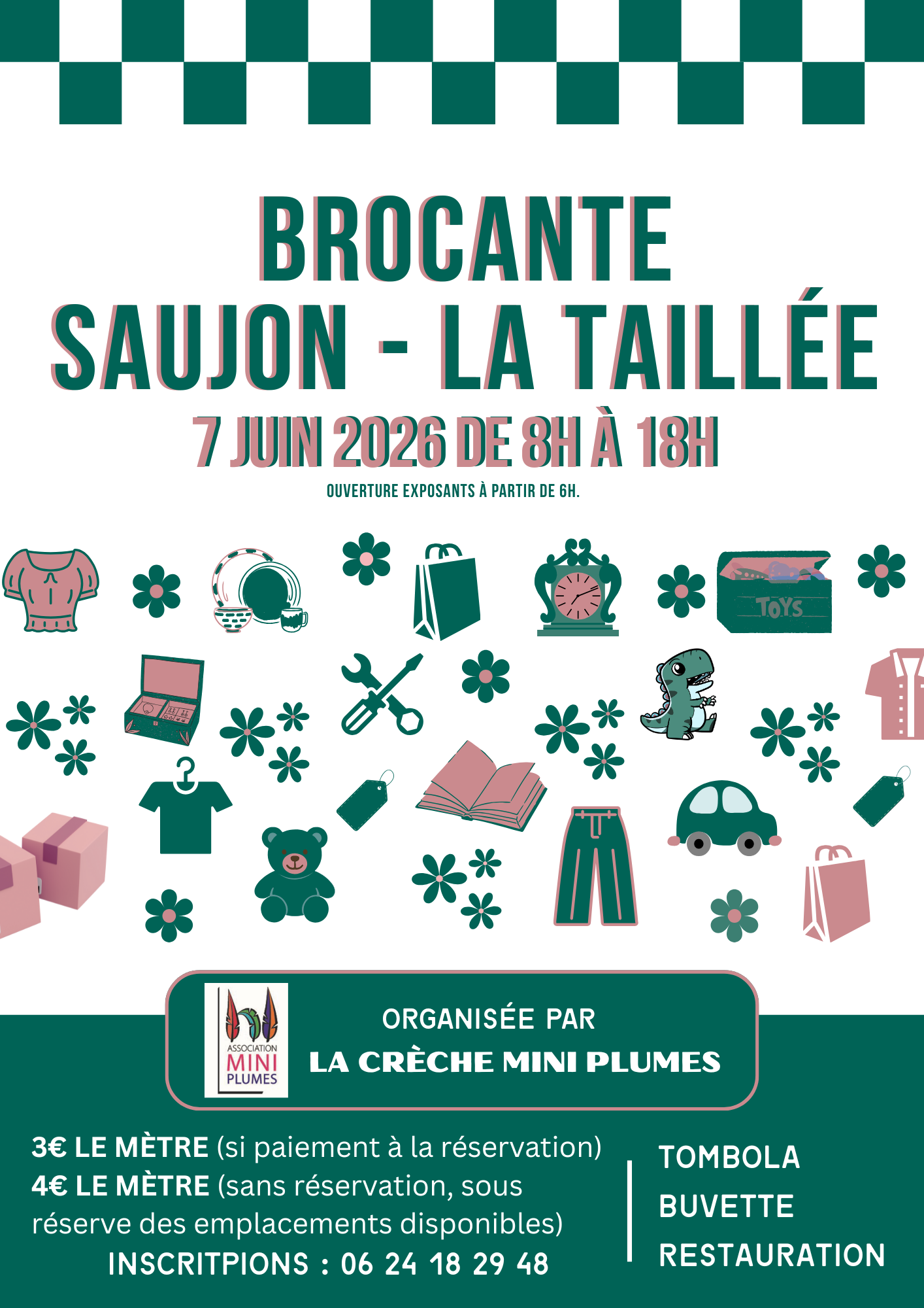 Brocante & vide-grenier de Mini-plumes