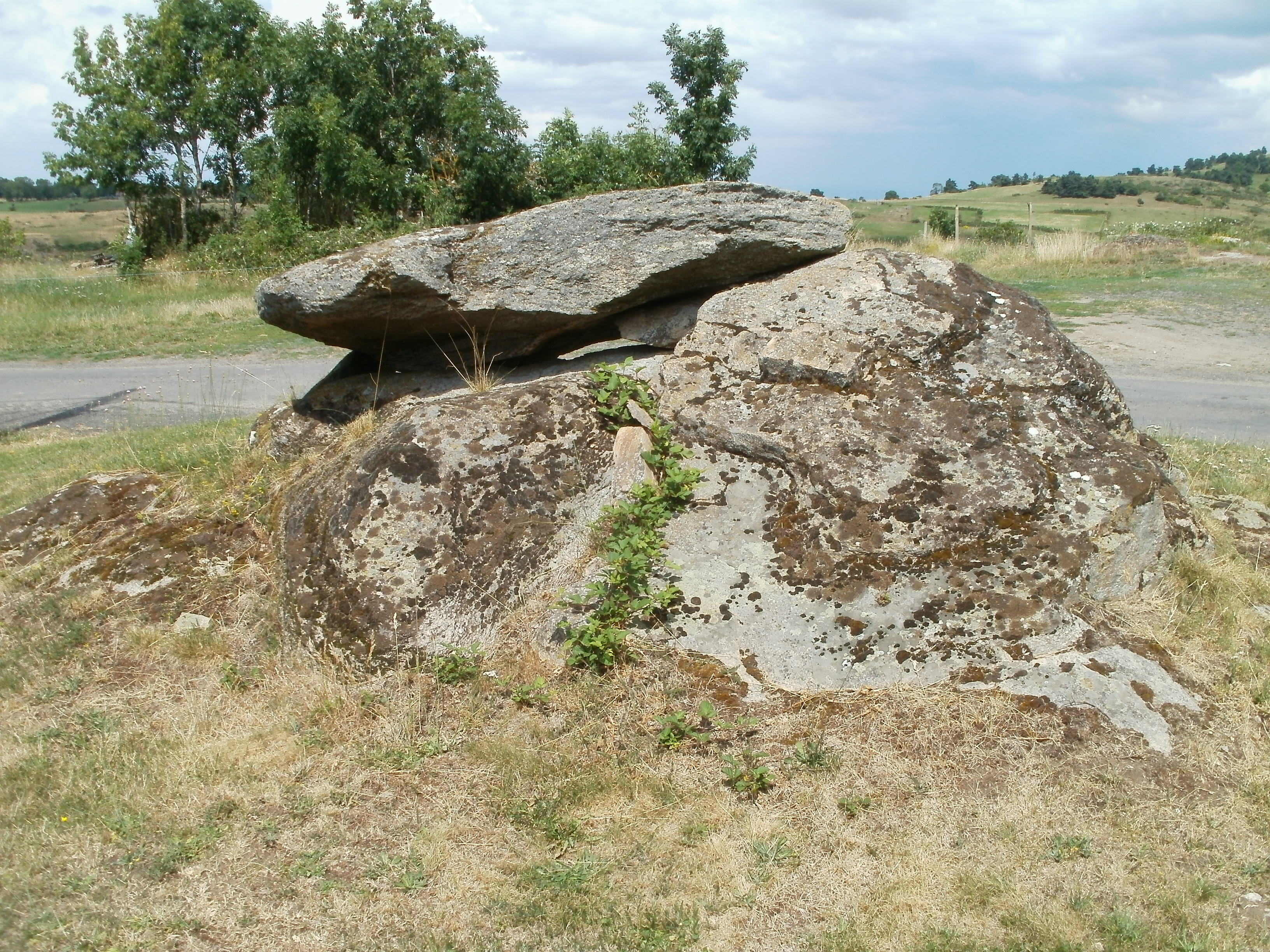 Tour des vaches rouges - dolmen de Courteuge