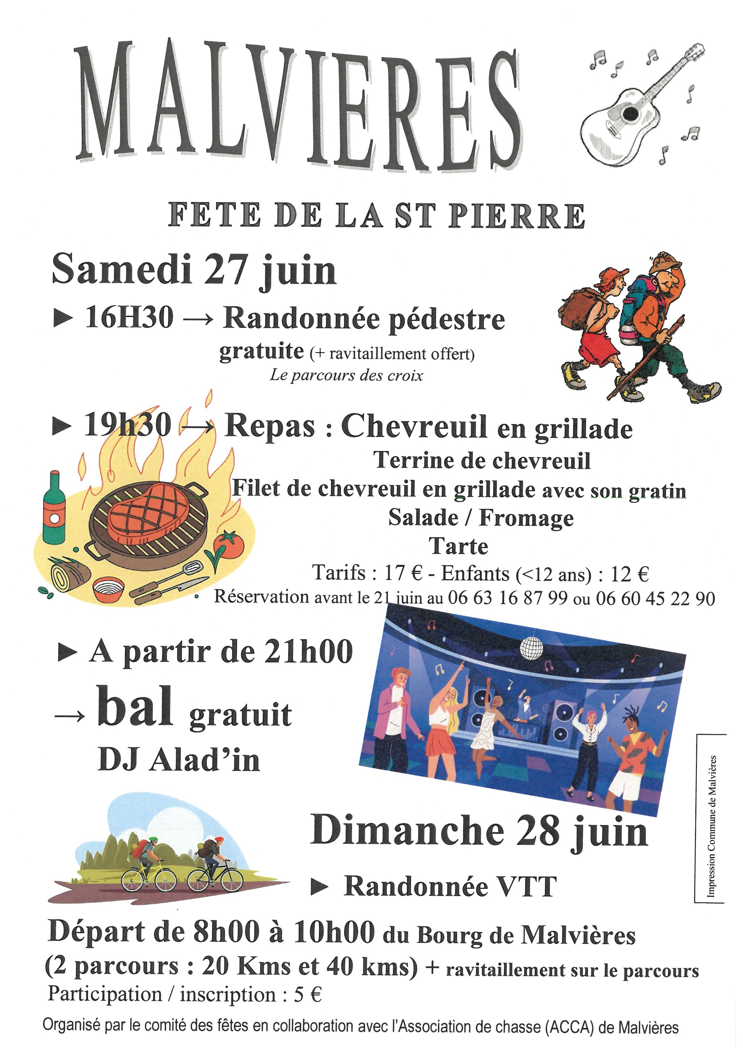 Fête de la Saint Pierre à Malvières