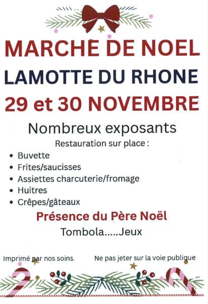 Marché de Noël_Lamotte-du-Rhône
