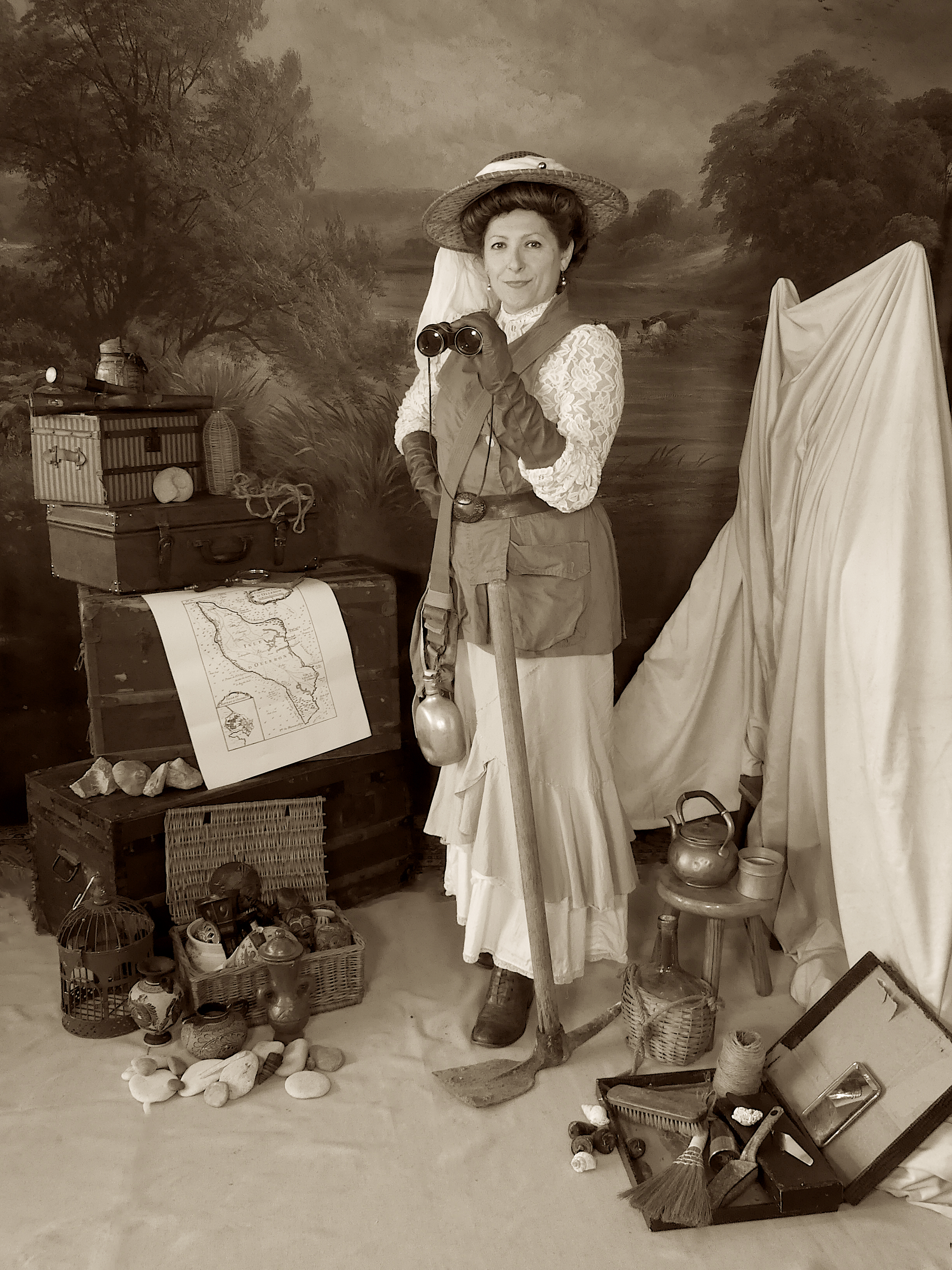 Visite guidée insolite, un village enfoui sous les sables