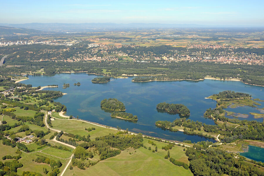 Vue aérienne du Grand Parc